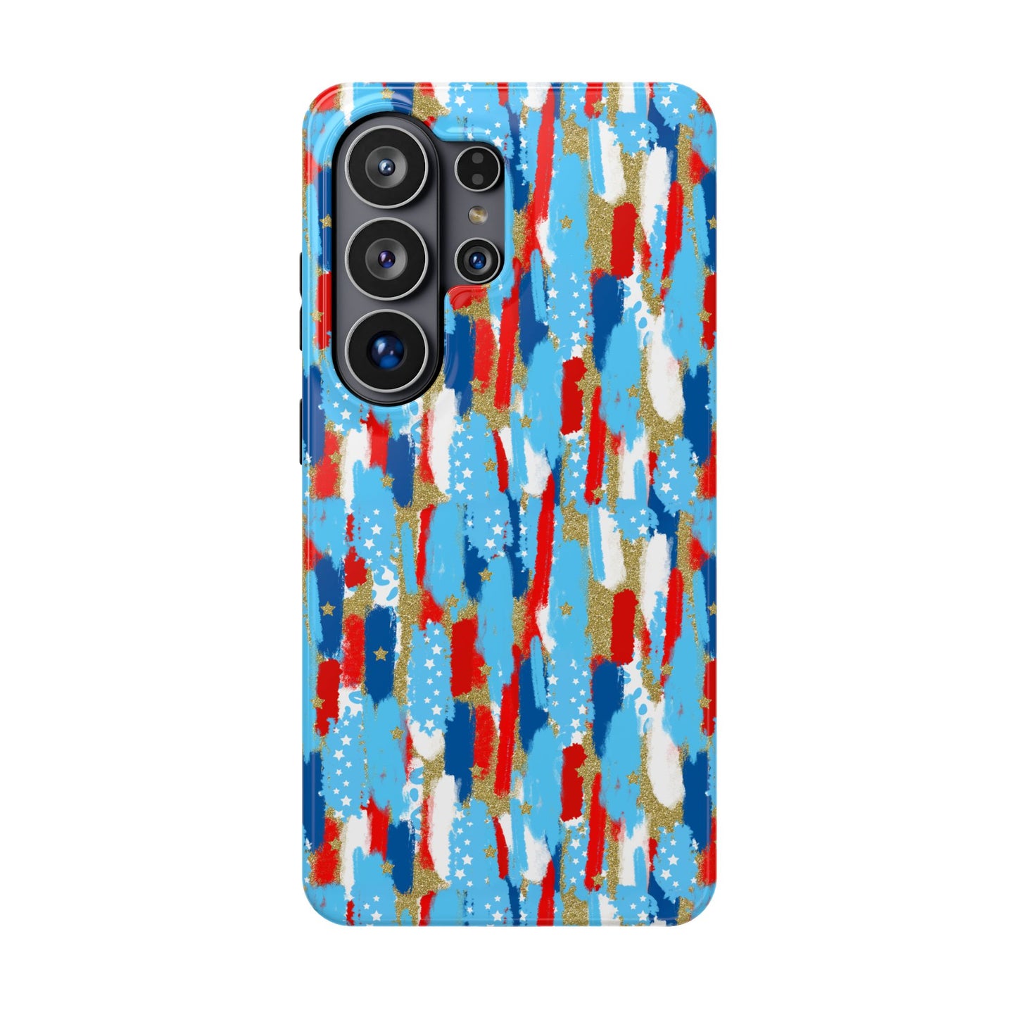 Patriotic Brushstroke Magnetic Impact-Resistant Phone Case