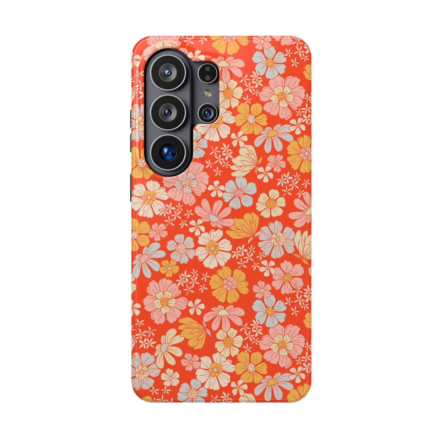 Dainty Retro Summer Floral Magnetic Phone Case