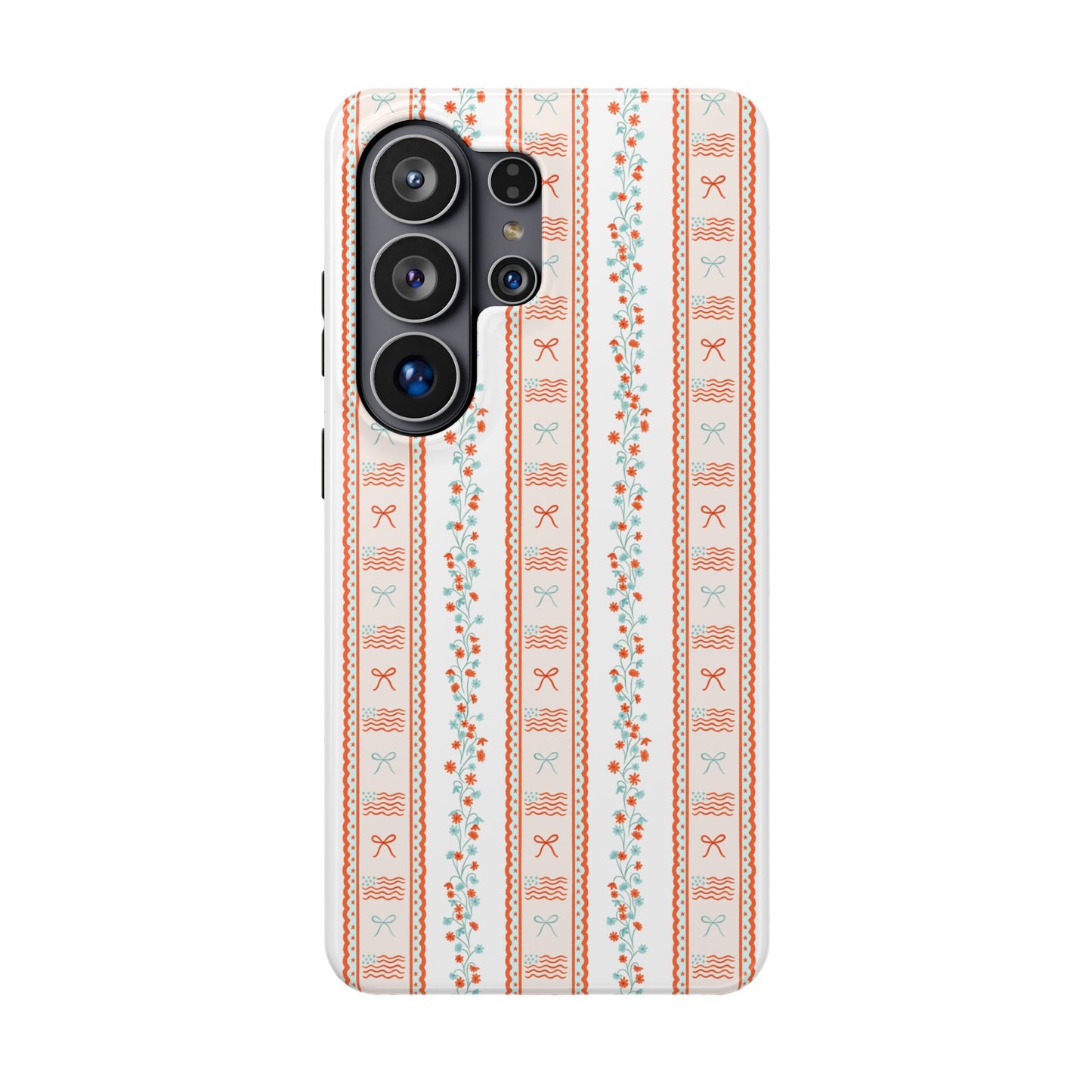 Bows & Stripes Forever Magnetic Phone Case