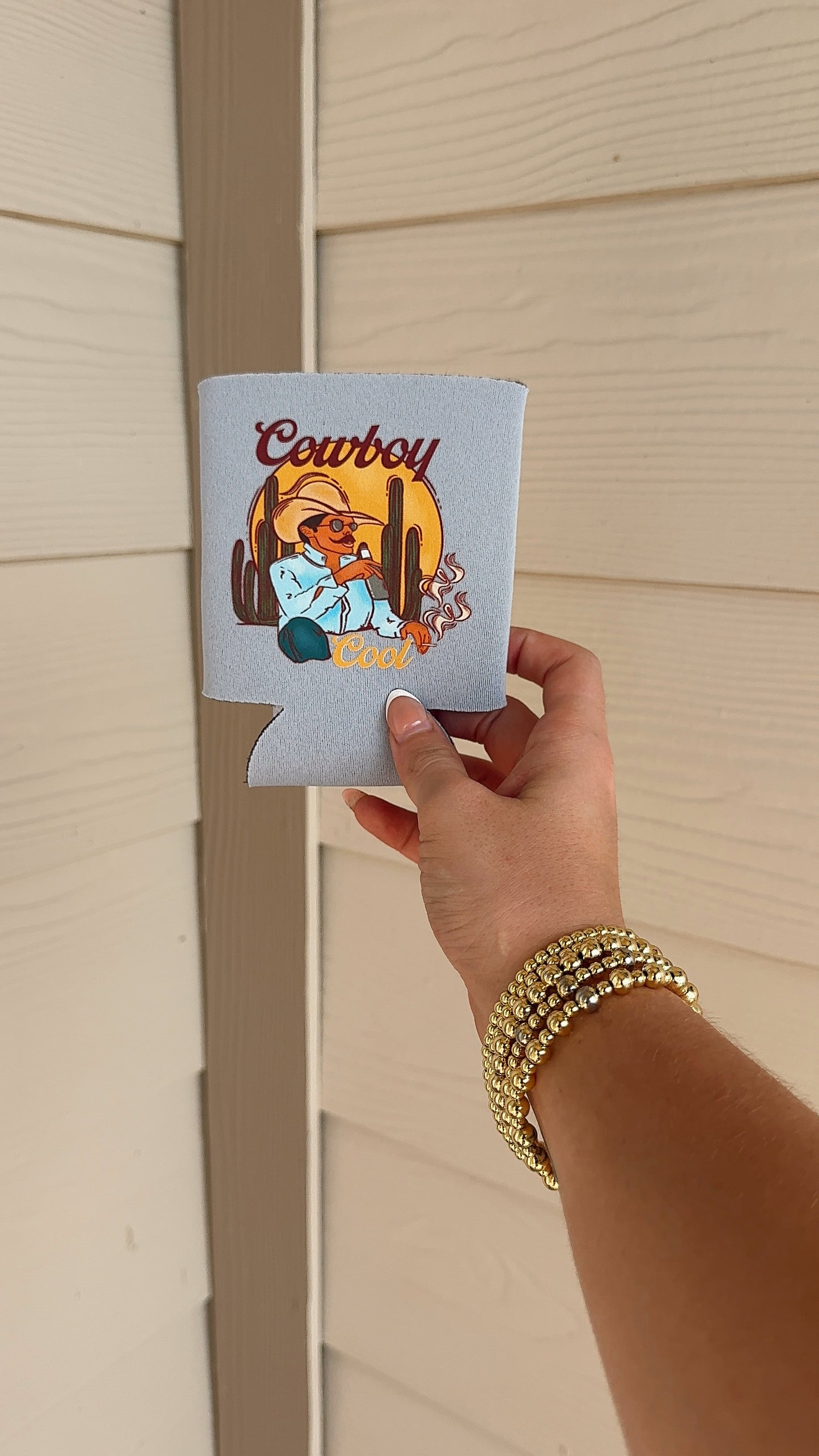 COWBOY COOL CAN KOOZIE