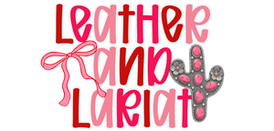 Leather & Lariat