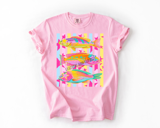 NEON FISH COMFORT COLOR TEE