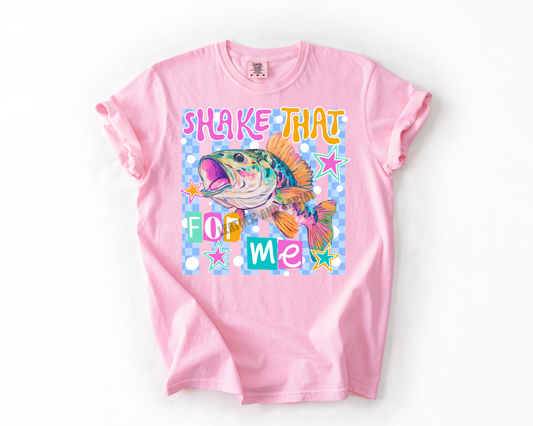 SHAKE THAT BASS FOR ME COMFORT COLORS TEE