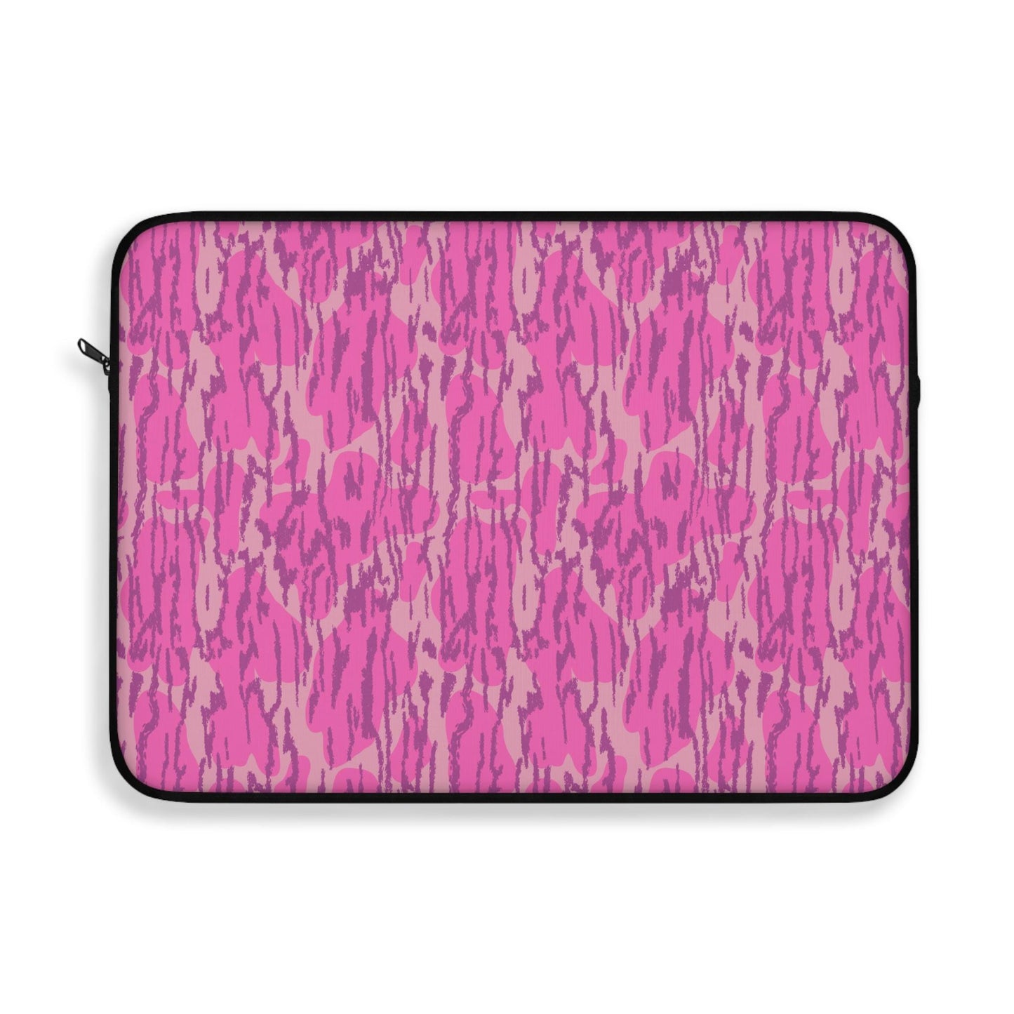 Pink Camo Laptop Sleeve | Polyester Tech Case