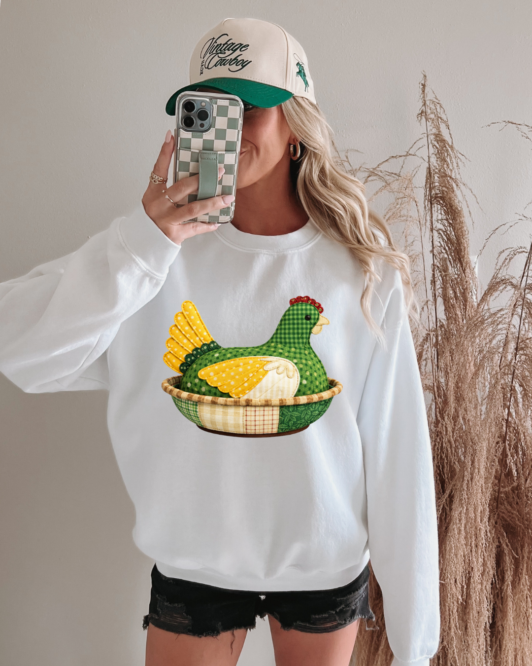 Patchwork Vintage Hen