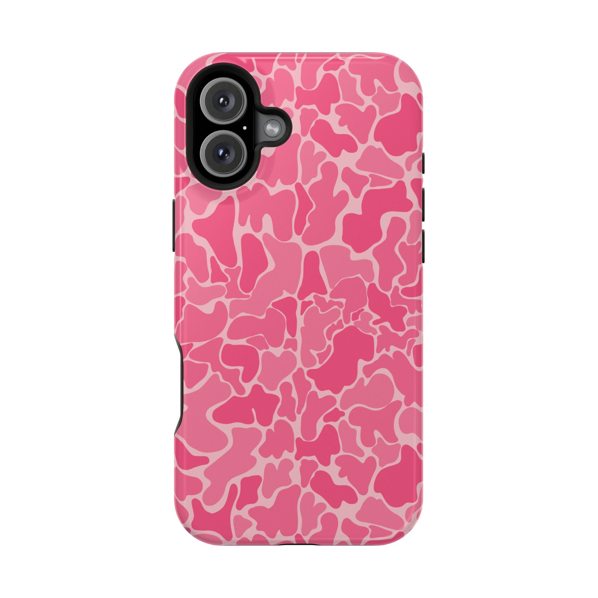 Pink Camo Magnetic Impact-Resistant Phone Case