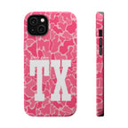 Pink Camo Shes From Texas Magnetic Impact-Resistant Phone Case