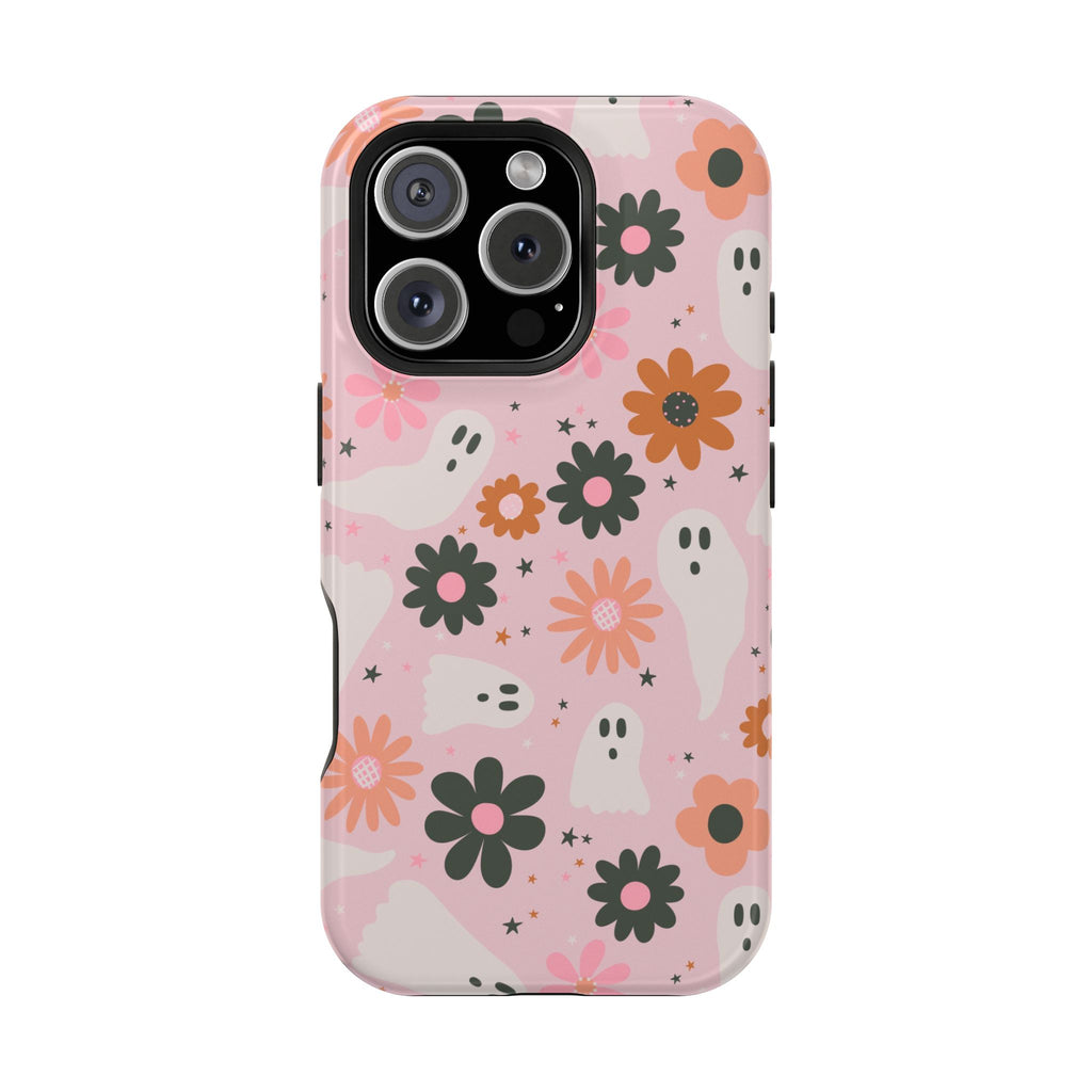 Floral Ghosts Magnetic Phone Case