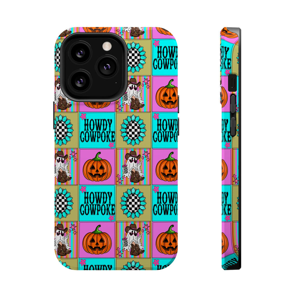 Howdy Cowpoke Halloween Magnetic Impact Phone Case
