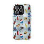 Patriotic BBQ Magnetic Impact-Resistant Case