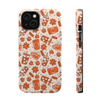 Autumn Coffee Pattern Magnetic Impact-Resistant Phone Case