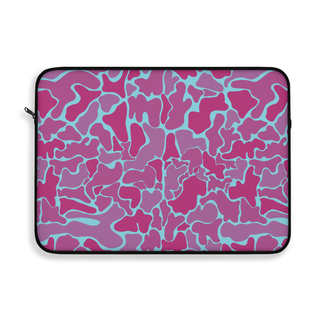 Pink Purple Camo Laptop Sleeve