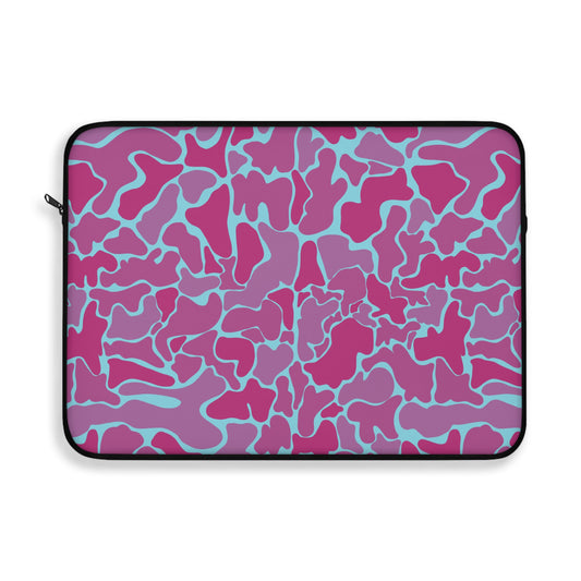 Pink Purple Camo Laptop Sleeve