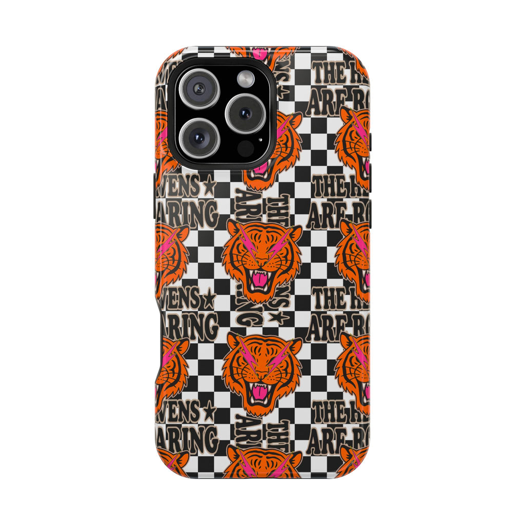 The Heavens Are Roaring Checker Magnetic Impact-Resistant Phone Case
