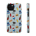 Patriotic BBQ Magnetic Impact-Resistant Case