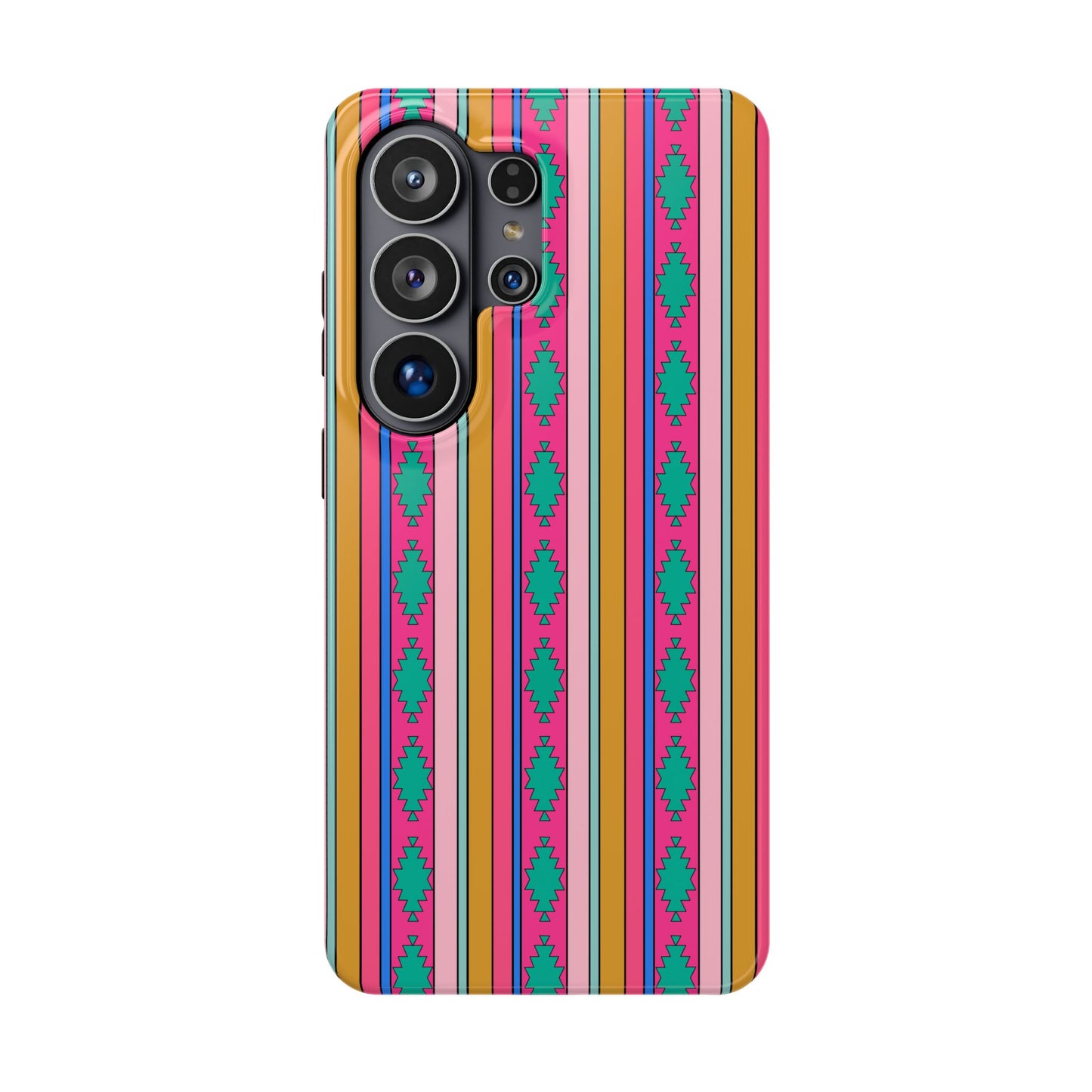 90’s western inspired Stripe Magnetic Impact Phone Case
