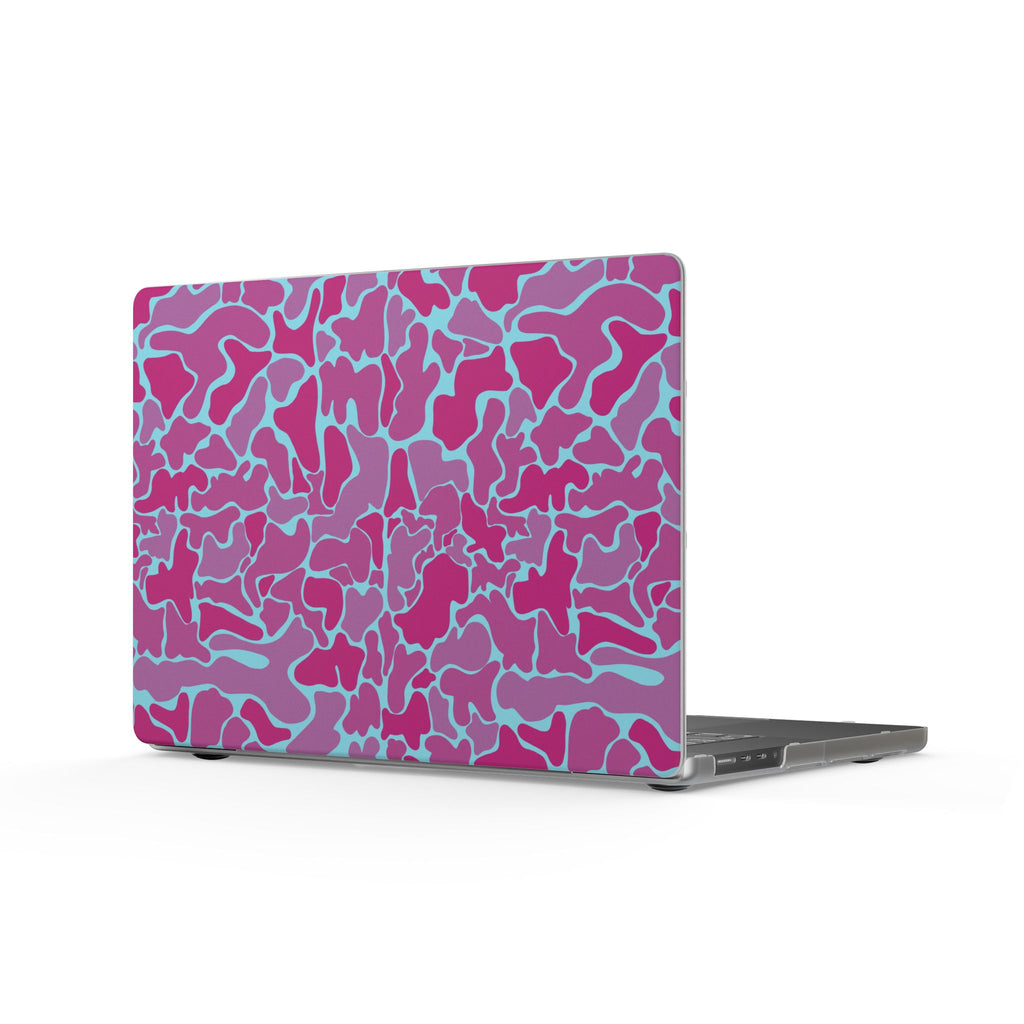 Pink Purple Camo Matte MacBook Hardshell Case
