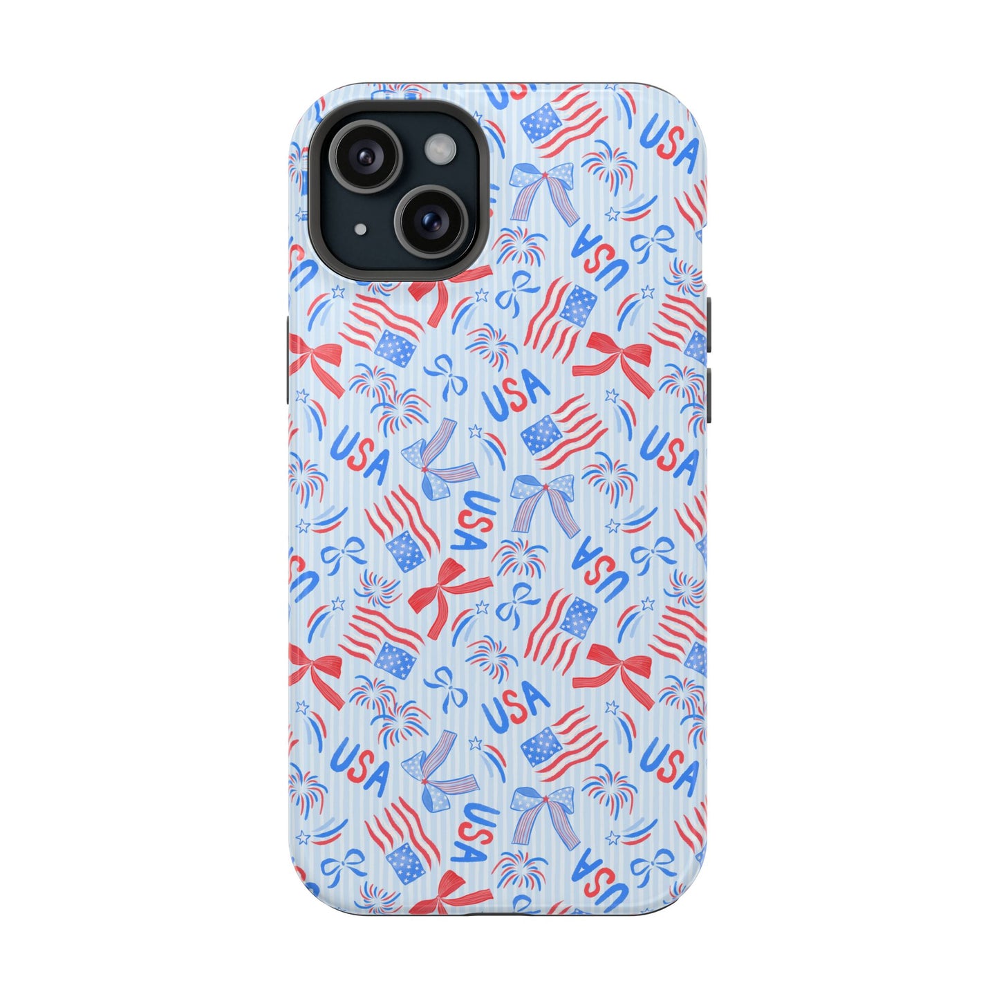 Stars Stripes & Bows Magnetic Phone Case