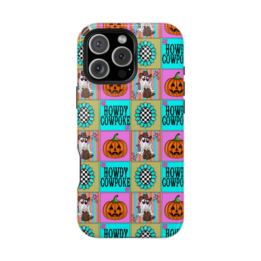 Howdy Cowpoke Halloween Magnetic Impact Phone Case