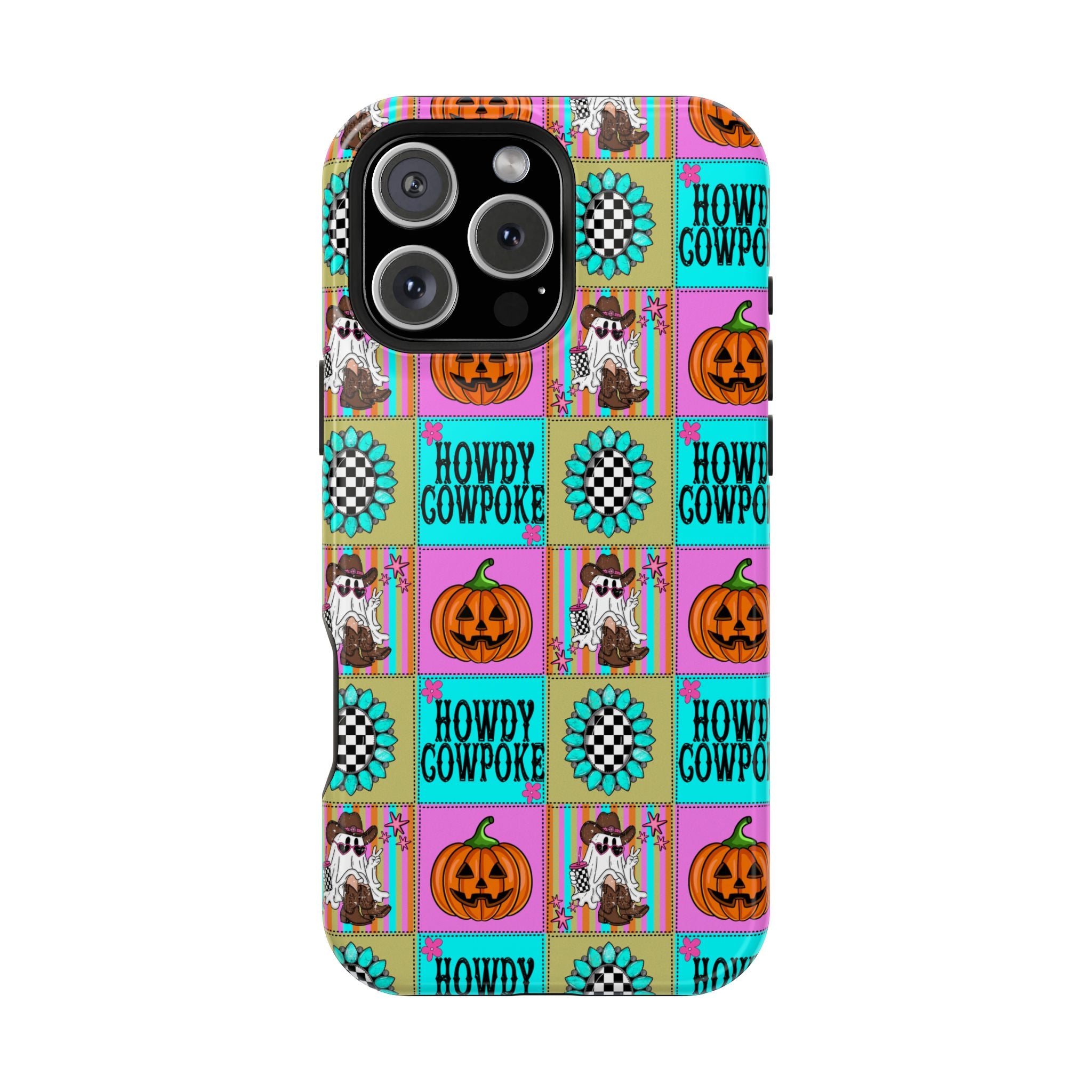 Howdy Cowpoke Halloween Magnetic Impact Phone Case