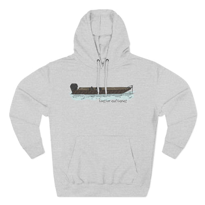 Waterfowl Boat Hoodie Graphic Pullover