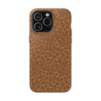 Leopard Print Magnetic Impact-Resistant Phone Case