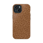 Leopard Print Magnetic Impact-Resistant Phone Case