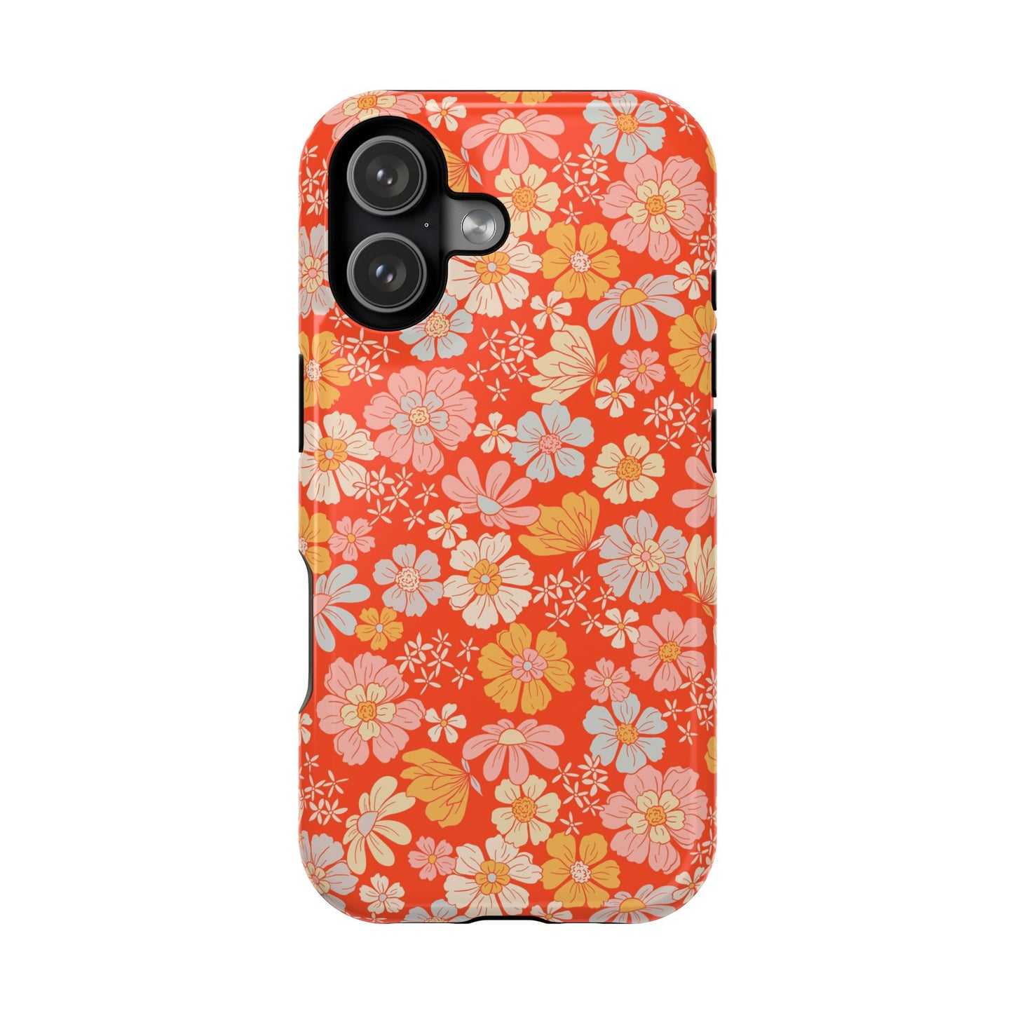 Dainty Retro Summer Floral Magnetic Phone Case
