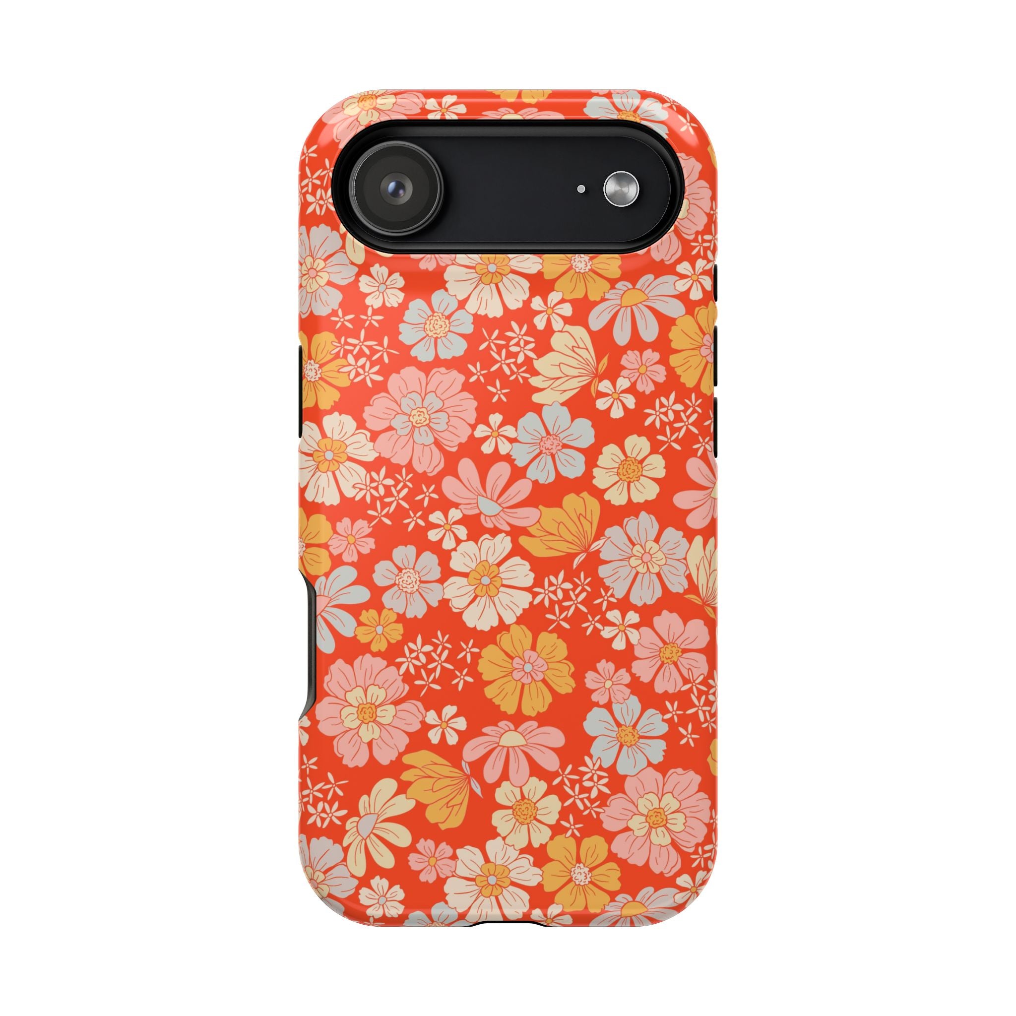 Dainty Retro Summer Floral Magnetic Phone Case