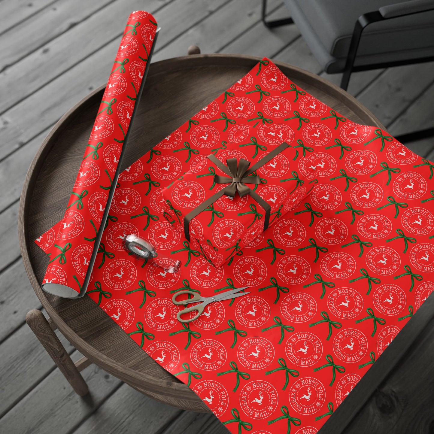 The North Pole Express Gift Wrap