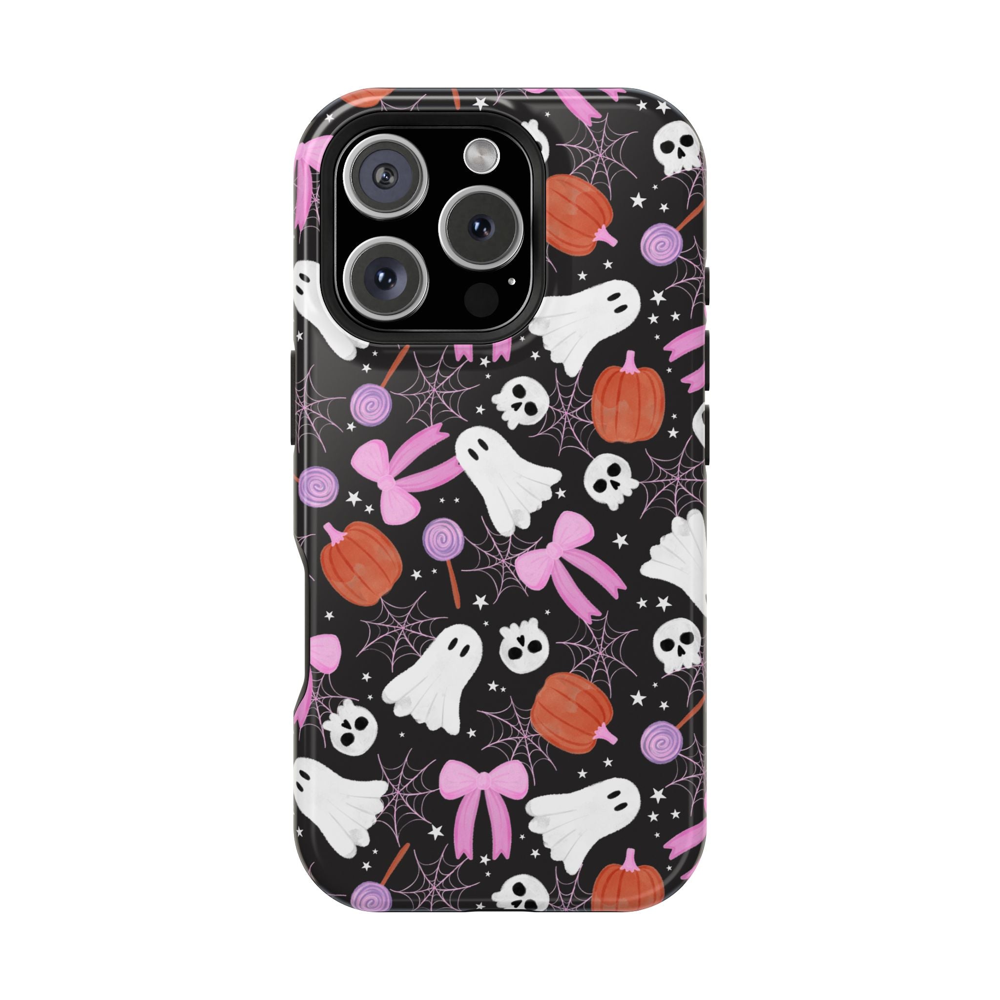 Halloween Ghosts & Pumpkins Magnetic Impact Phone Case