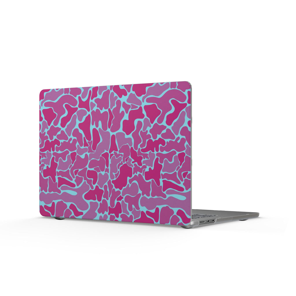 Pink Purple Camo Matte MacBook Hardshell Case