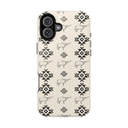 Southwestern Cow Pattern Magnetic Impact-Resistant Phone Case