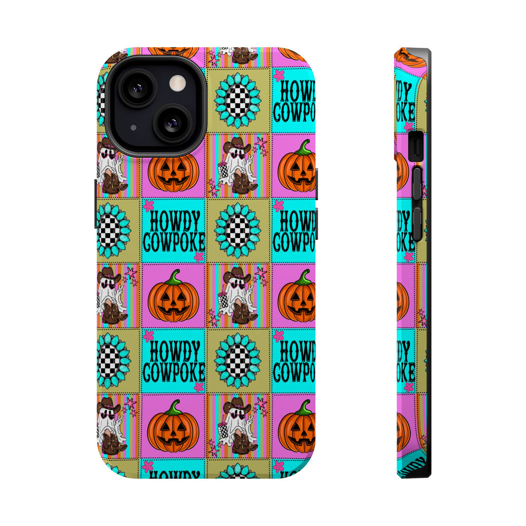 Howdy Cowpoke Halloween Magnetic Impact Phone Case