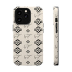 Southwestern Cow Pattern Magnetic Impact-Resistant Phone Case