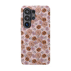 Halloween Pumpkin Floral Magnetic Impact Phone Case