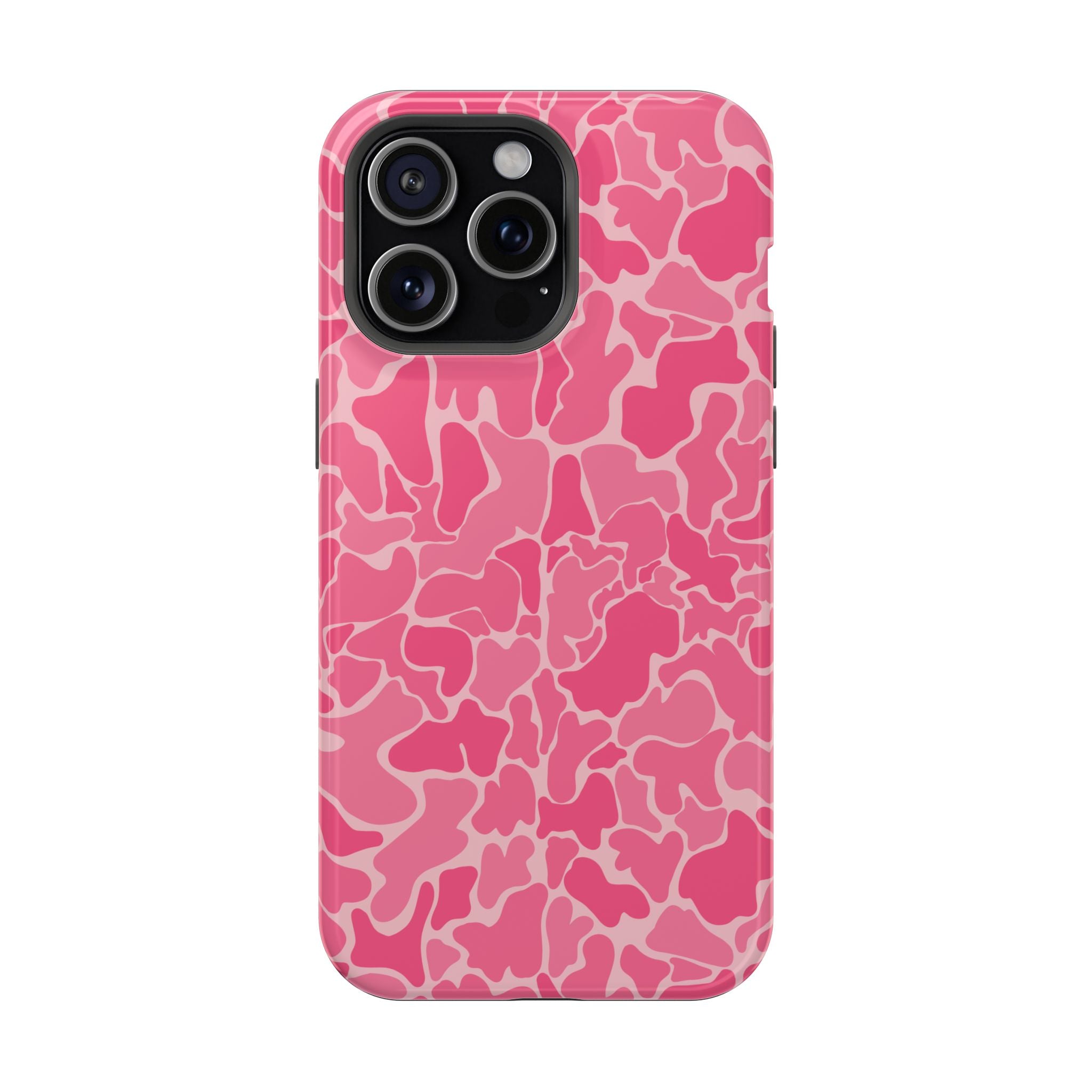 Pink Camo Magnetic Impact-Resistant Phone Case