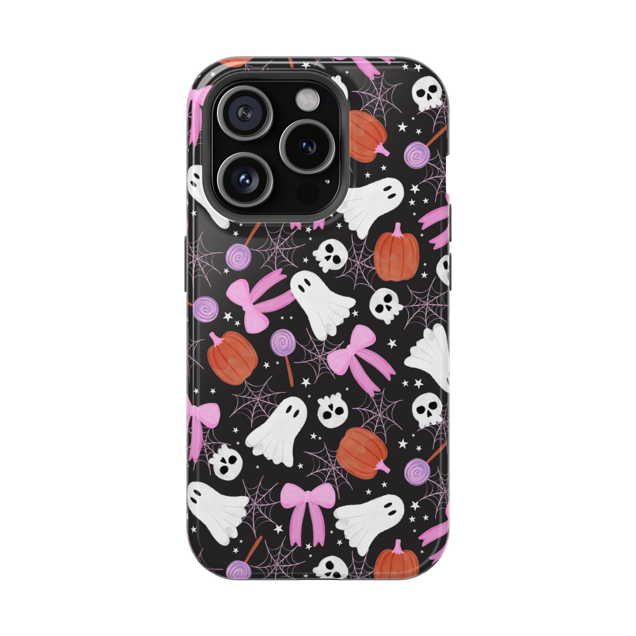 Halloween Ghosts & Pumpkins Magnetic Impact Phone Case