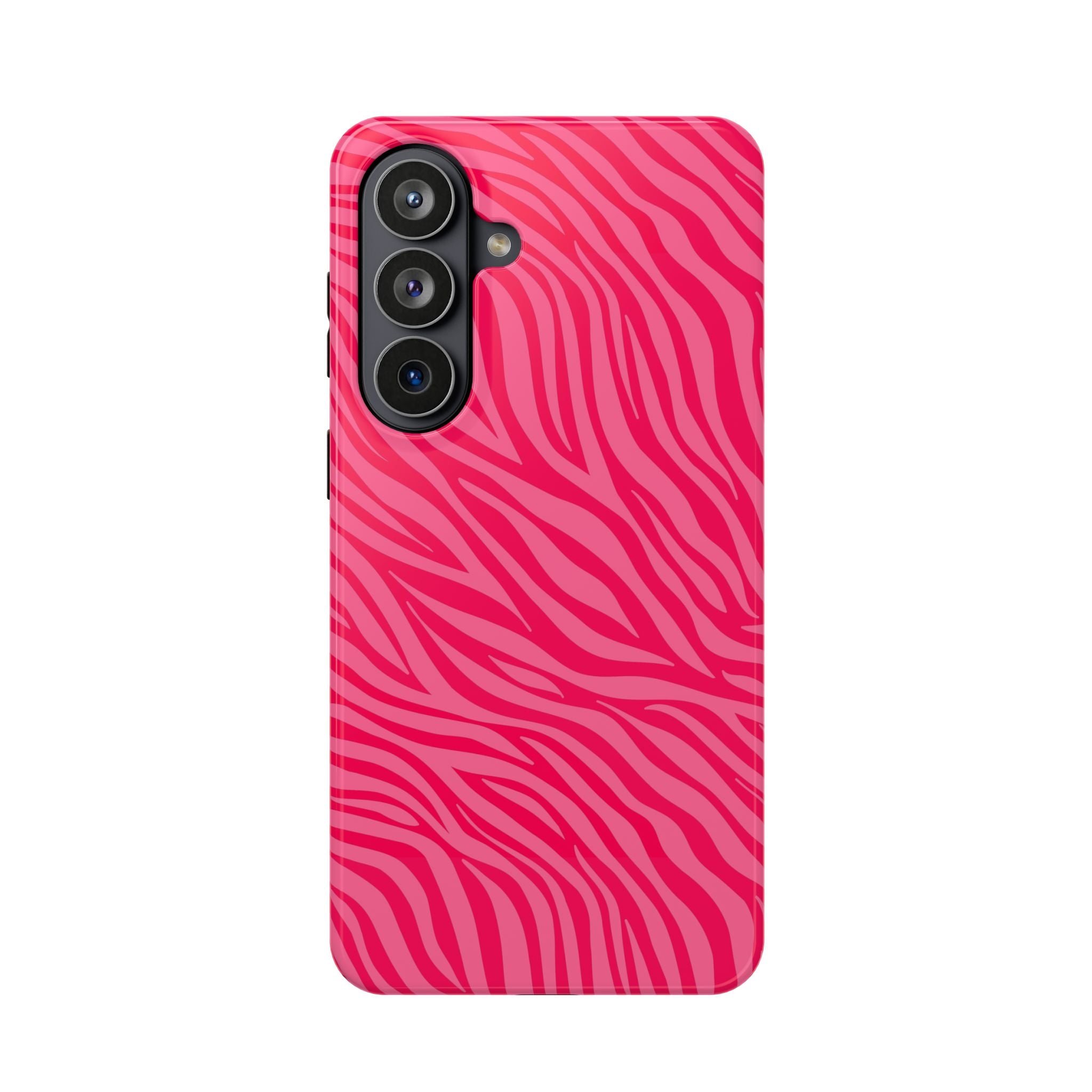 Pink Zebra Magnetic Impact-Resistant Phone Case