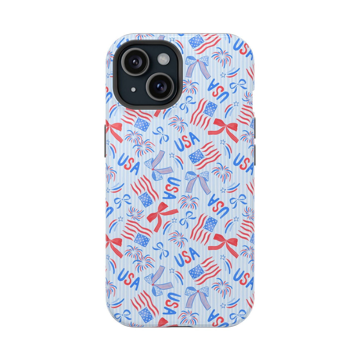 Stars Stripes & Bows Magnetic Phone Case
