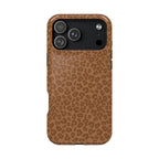 Leopard Print Magnetic Impact-Resistant Phone Case