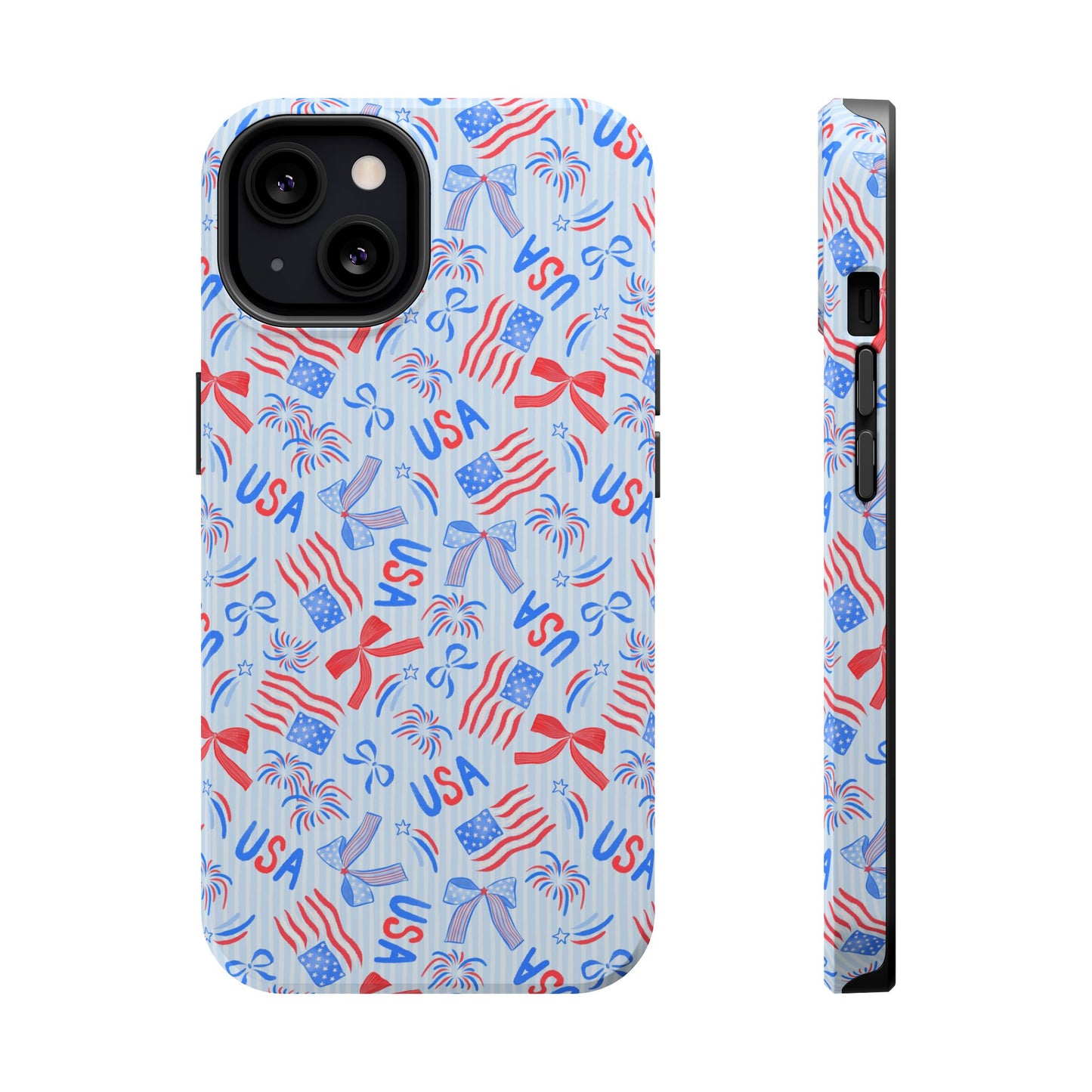 Stars Stripes & Bows Magnetic Phone Case