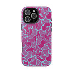 Pink Purple Camo Magnetic Impact-Resistant Case