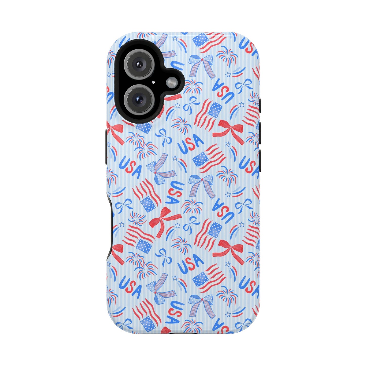 Stars Stripes & Bows Magnetic Phone Case