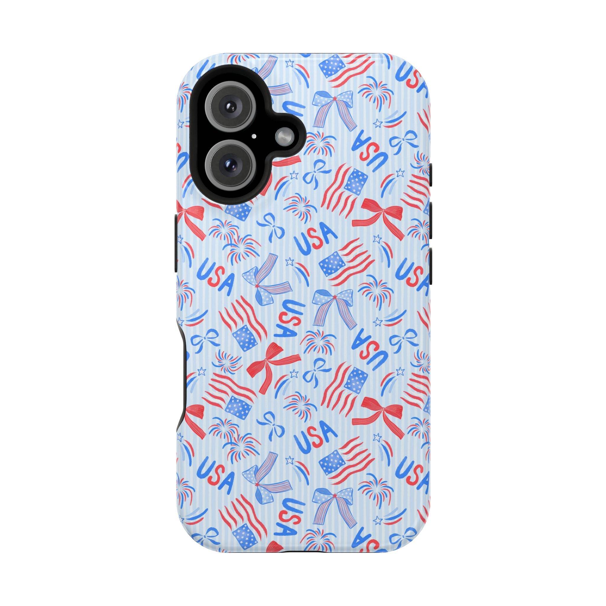 Stars Stripes & Bows Magnetic Phone Case
