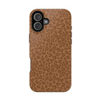 Leopard Print Magnetic Impact-Resistant Phone Case