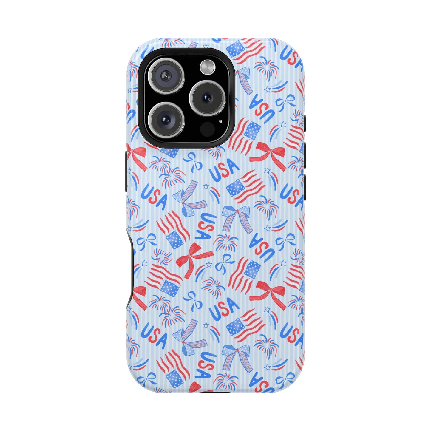 Stars Stripes & Bows Magnetic Phone Case