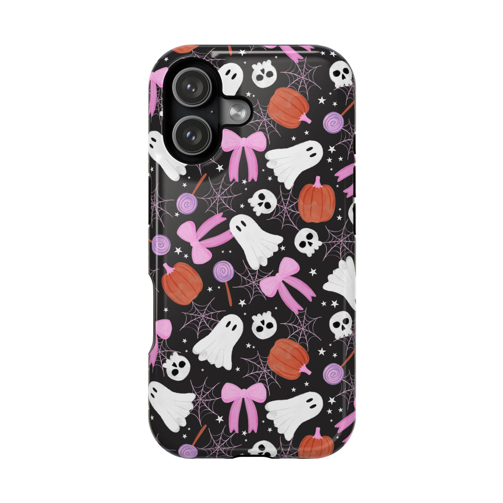Halloween Ghosts & Pumpkins Magnetic Impact Phone Case