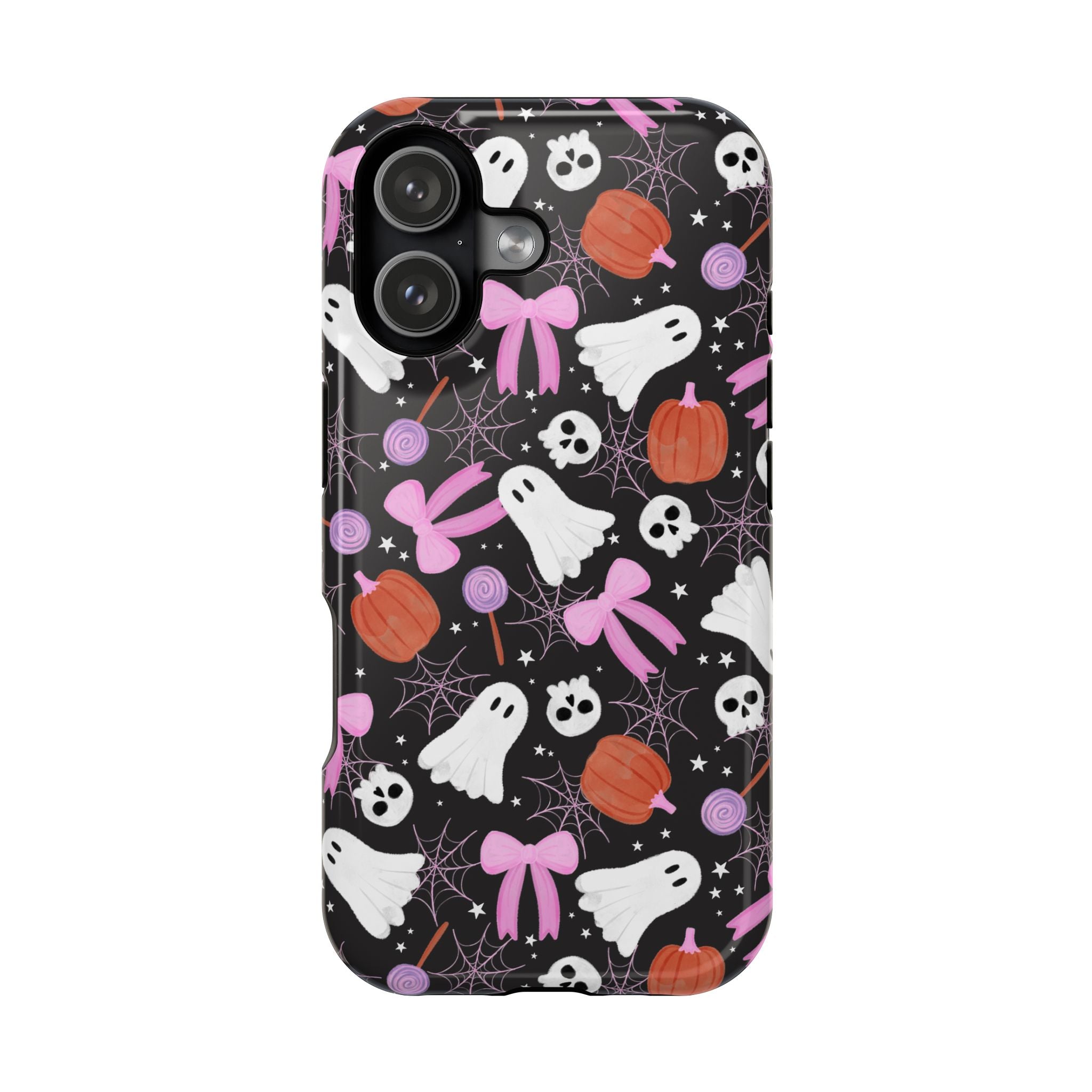 Halloween Ghosts & Pumpkins Magnetic Impact Phone Case