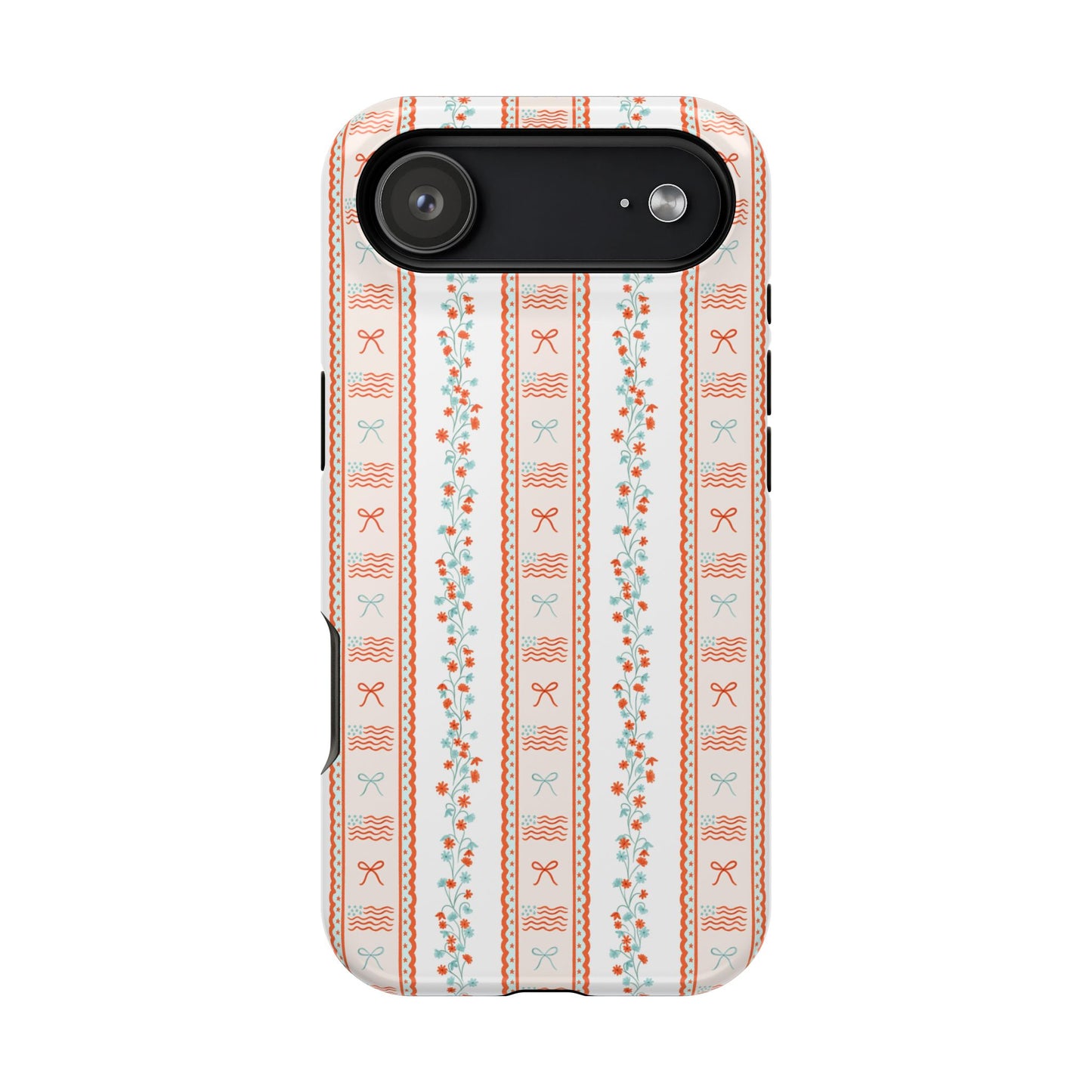 Bows & Stripes Forever Magnetic Phone Case